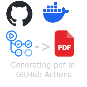 Generating PDF using Pandoc in GitHub actions