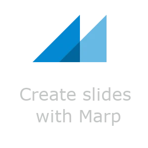 Create slides with Marp