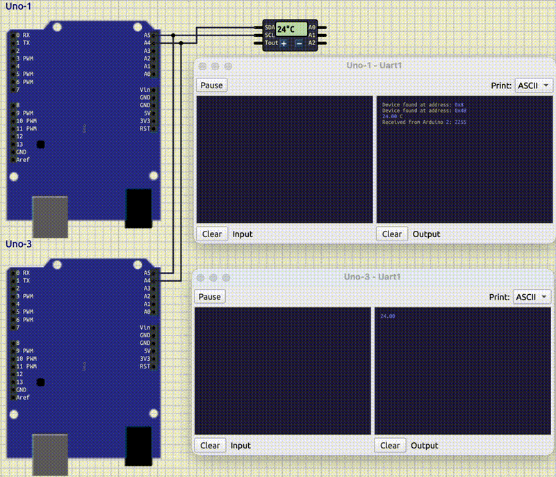Arduino slave temperature request gif