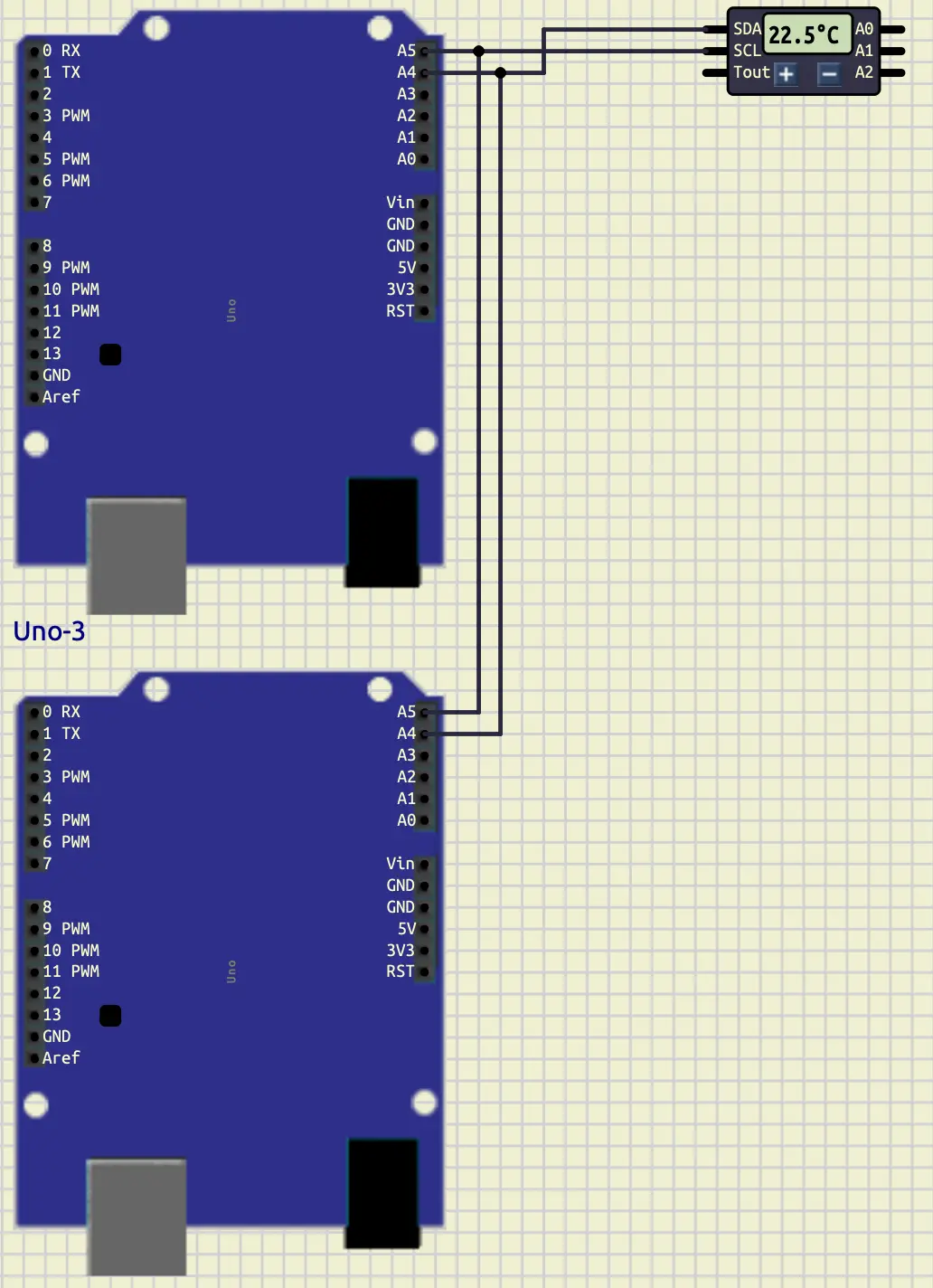 Arduino slave temperature
