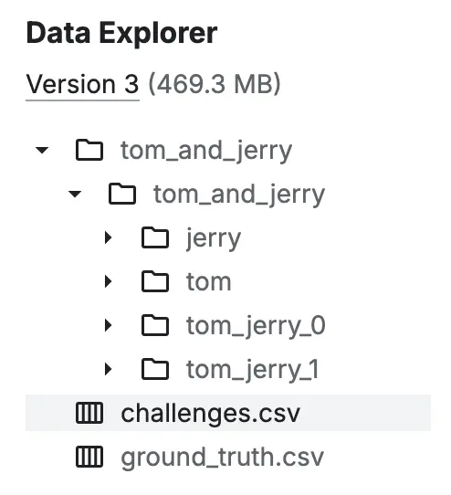 Tom and Jerry data format