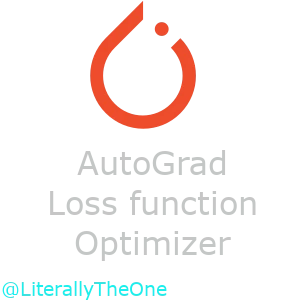 AutoGrad, loss function, and optimizer